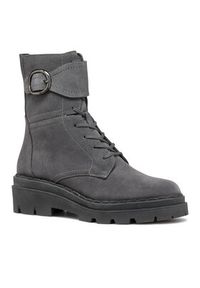 Geox Trzewiki D Felleny D46XEB 00022 C1115 Szary. Kolor: szary. Materiał: skóra, zamsz #2