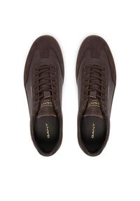 GANT - Gant Sneakersy 31631008 Brązowy. Kolor: brązowy. Materiał: skóra #5