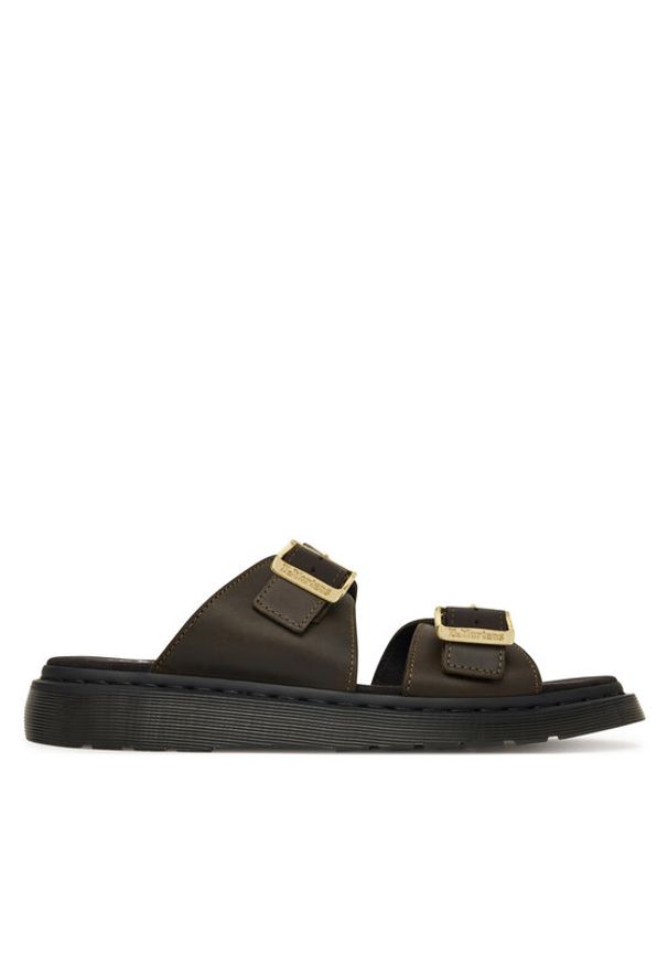 Dr. Martens Klapki Josef DM42328300 Brązowy. Kolor: brązowy. Materiał: skóra