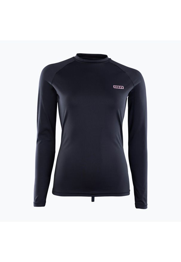 Longsleeve do pływania damski ION Lycra. Kolor: czarny. Materiał: lycra