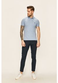 Polo Ralph Lauren - Polo 710548797013. Okazja: na co dzień. Typ kołnierza: polo. Kolor: niebieski. Materiał: dzianina. Długość: krótkie. Styl: casual #2