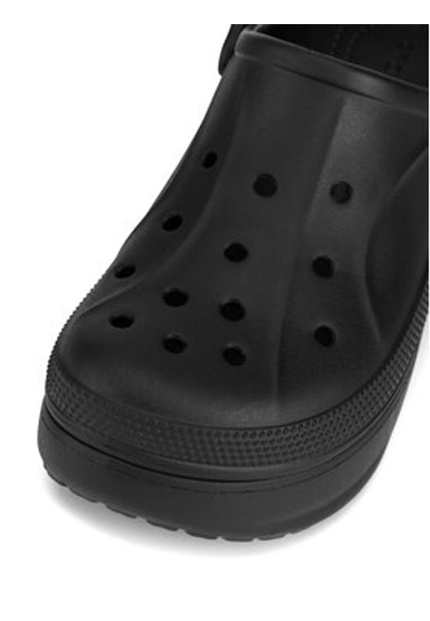 Crocs Klapki BELLA CLOG 210062-001 Czarny. Kolor: czarny. Materiał: materiał