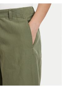 Tommy Jeans Spodnie cargo DW0DW22749 Zielony Wide Leg. Kolor: zielony. Materiał: bawełna #5