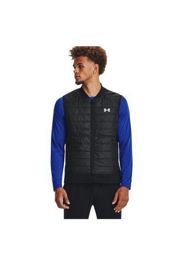 Kamizelka męska Under Armour UA Launch. Kolor: czarny. Długość rękawa: bez rękawów. Sport: bieganie