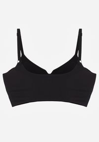 Renee - Czarny Elastyczny Biustonosz Bezszwowy Bez Fiszbin Edaelia. Kolor: czarny. Materiał: jeans #3