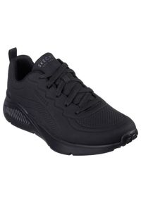 skechers - Adidasy Skechers Uno Lite - Lighter O, Mężczyźni. Kolor: czarny. Materiał: skóra ekologiczna, materiał. Sport: turystyka piesza
