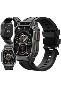 Smartwatch Diaway Smartwatch Zegarek Watch GPS Czarny Amoled Pro Rozmowy Sportowy Menu PL LTE Q80. Rodzaj zegarka: smartwatch. Kolor: czarny. Styl: sportowy #1
