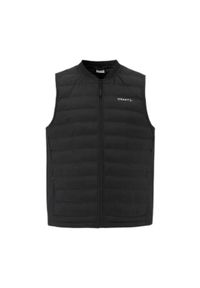 Kurtka puchowa bez rękawów Craft Subz 4. Kolor: czarny. Materiał: puch. Długość rękawa: bez rękawów. Sezon: zima #1