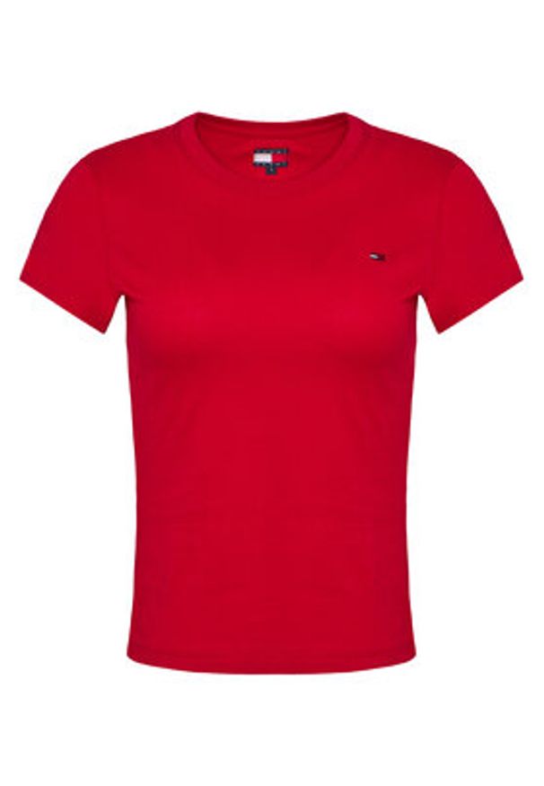 Tommy Jeans Komplet t-shirtów DW0DW21366 Kolorowy Slim Fit. Materiał: bawełna. Wzór: kolorowy