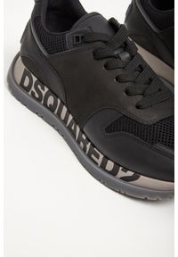 Sneakersy męskie DSQUARED2. Materiał: skóra, materiał. Wzór: aplikacja #6