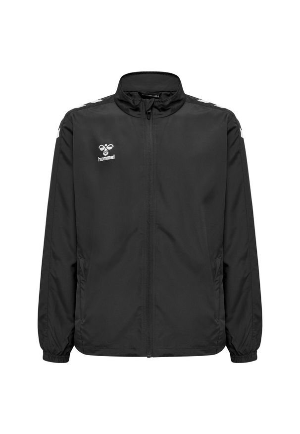 Kurtka do piłki ręcznej dla dzieci Hummel Micro Zip. Kolor: czarny. Sport: piłka ręczna