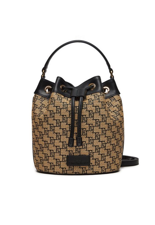 Torebka Elisabetta Franchi. Kolor: beżowy