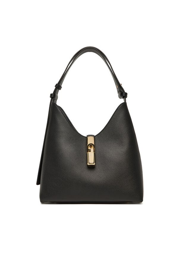 Furla Torebka Goccia S WB01979 BX3353 KH O6000 Czarny. Kolor: czarny. Materiał: skórzane