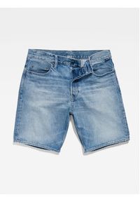G-Star RAW - G-Star Raw Szorty jeansowe D20776-D317-C947 Niebieski Regular Fit. Kolor: niebieski. Materiał: jeans