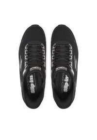 skechers - Skechers Półbuty 220863/BKW Czarny. Kolor: czarny. Materiał: materiał
