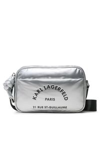 Karl Lagerfeld - Torebka KARL LAGERFELD. Kolor: srebrny #1
