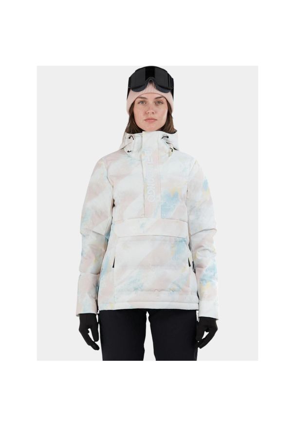 FUNDANGO - Kurtka Narciarska Damska Fundango Everett. Kolor: niebieski, różowy, biały, wielokolorowy. Długość: krótkie. Sezon: zima. Sport: narciarstwo