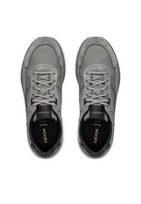 Geox Sneakersy U Spherica Actif X1 U55HUA 01422 C9002 Szary. Kolor: szary. Materiał: materiał #4