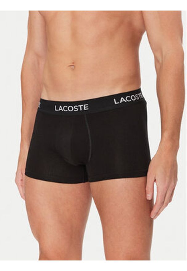 Lacoste Komplet bokserek 5H1292 Czarny. Kolor: czarny. Materiał: bawełna