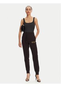 Versace Jeans Couture Spodnie dresowe 78HAAT06 Czarny Regular Fit. Kolor: czarny. Materiał: bawełna #2