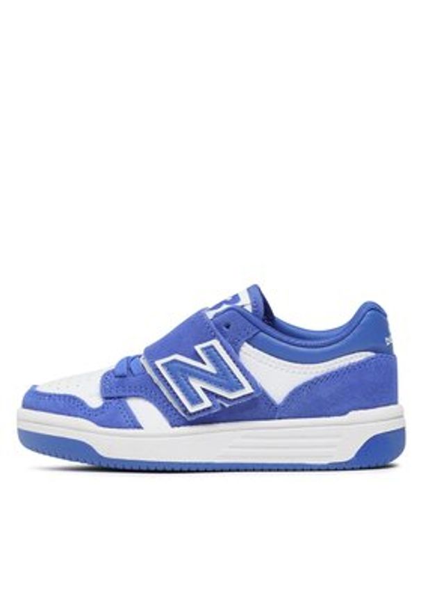 New Balance Sneakersy PHB480WH Niebieski. Kolor: niebieski. Materiał: skóra