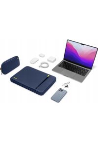 Etui Tomtoc tomtoc Sleeve Kit - 13" MacBook Pro / Air, Navy Blue