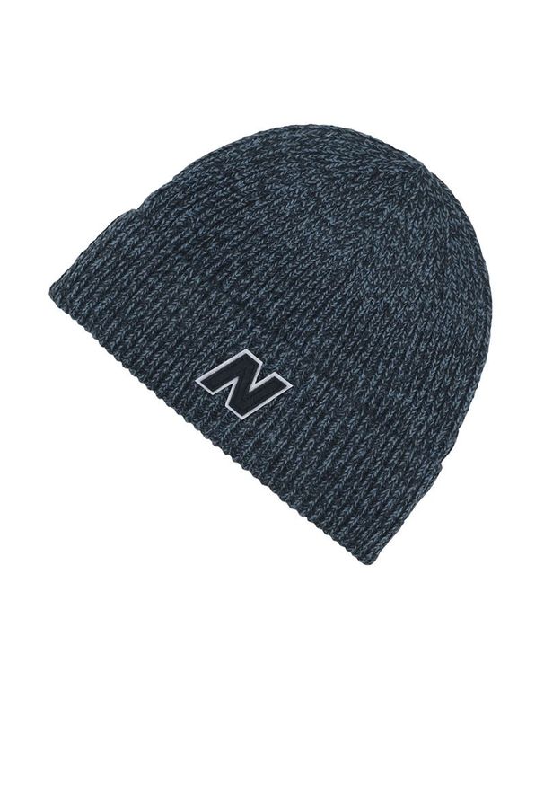 Czapka dla każdego New Balance LAH53009NNY - niebieska. Kolor: niebieski. Materiał: akryl. Sezon: zima