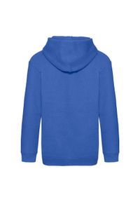 FRUIT OF THE LOOM - Bluza Z Kapturem Premium Dla Dzieci. Typ kołnierza: kaptur. Kolor: niebieski