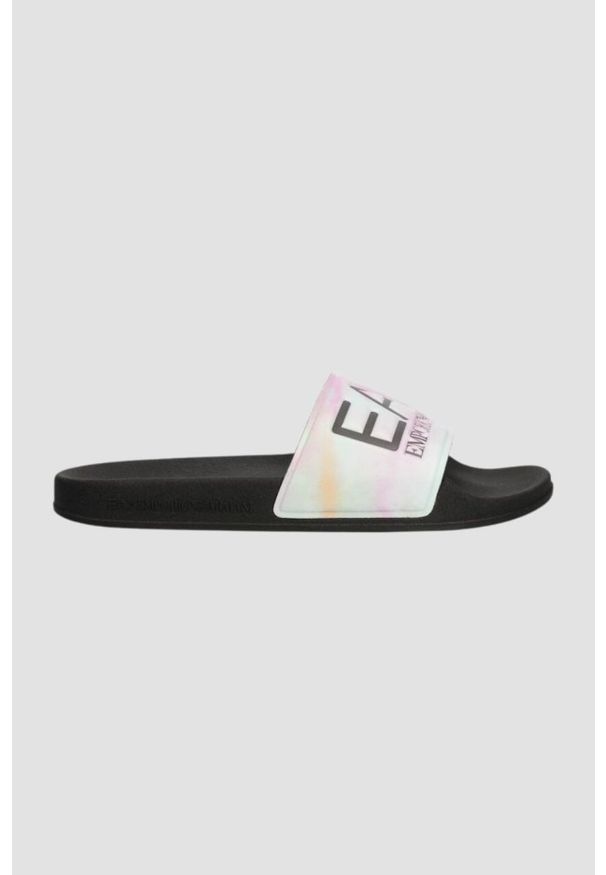 EA7 Emporio Armani - EA7 EMPORIO ARMANI Wielokolorowe klapki Flip flops. Kolor: wielokolorowy