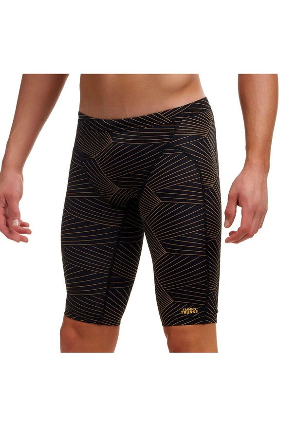 Spodenki FUNKY TRUNKS Gold Weaver - jammery chłopięce 128-140cm/8/UK24. Kolor: czarny