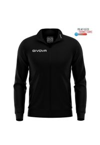 Bluza Sportowa Givova Polarfleece Mono 500 - Rozmiar M. Kolor: czarny. Materiał: poliester. Sport: piłka nożna #1