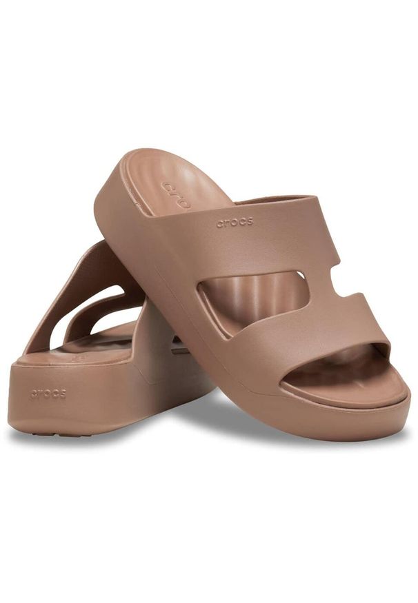 Crocs - Getaway Platform Sandal dla kobiet. Kolor: brązowy. Obcas: na platformie