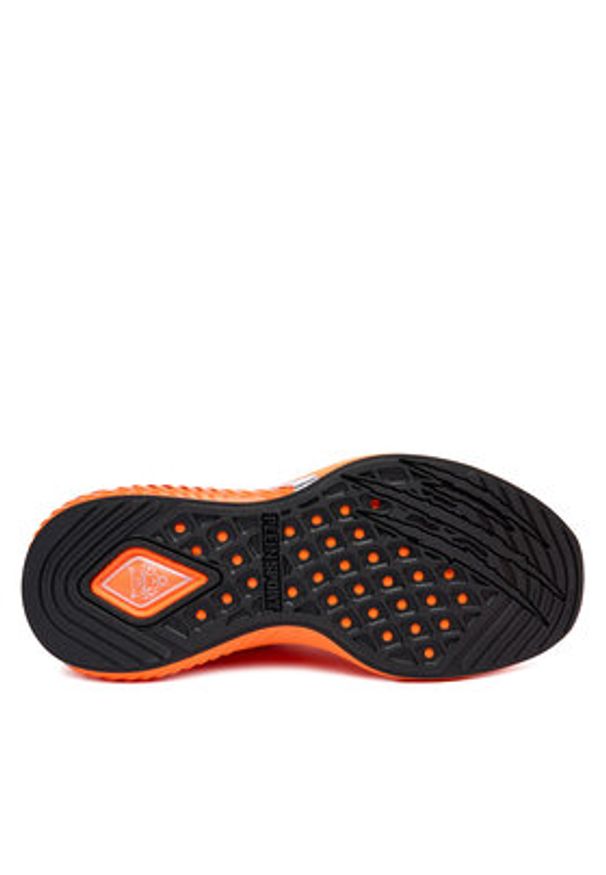 Plein Sport Sneakersy FAES USC0779 STE003N Pomarańczowy. Kolor: pomarańczowy. Materiał: materiał