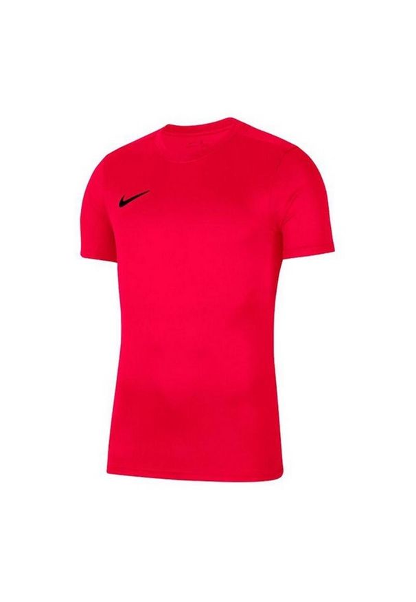 Nike - Koszulka Dziecięca Dry Park VII. Kolor: czerwony. Sport: turystyka piesza