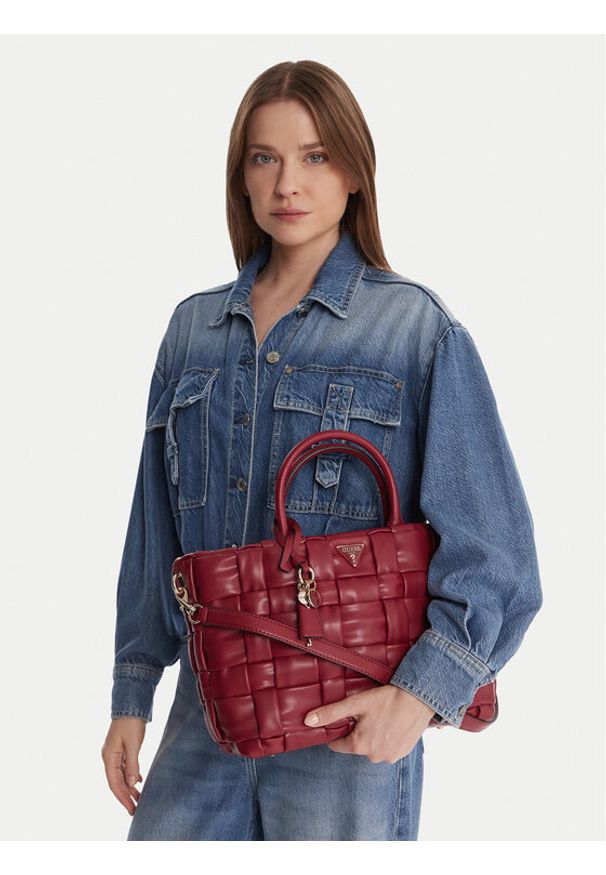 Guess Torebka HWWG80 72060 Czerwony. Kolor: czerwony. Materiał: skórzane