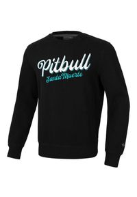 PITBULL - Bluza męska Pitbull Santa Muerte. Typ kołnierza: kaptur. Kolor: czarny