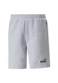 Puma - Shorty Męskie Logo. Kolor: szary. Sport: turystyka piesza