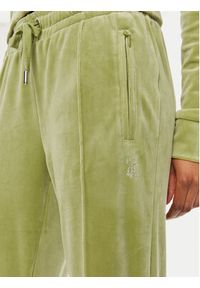 Juicy Couture Spodnie dresowe Tina JCAPW045 Zielony Regular Fit. Kolor: zielony. Materiał: syntetyk #4