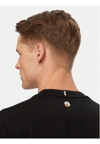 BOSS T-Shirt Open 50560293 Czarny Relaxed Fit. Kolor: czarny. Materiał: bawełna #3