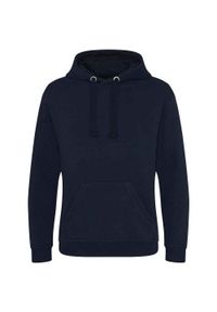 AWDIS - Męska Bluza Z Kapturem Just Hoods Graduate Heavyweight Hoodie. Typ kołnierza: kaptur. Kolor: niebieski