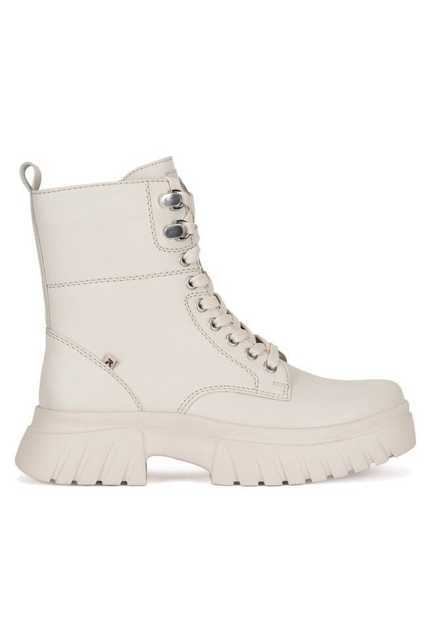 Botki Rieker Revolution Lifestyle. Kolor: beżowy