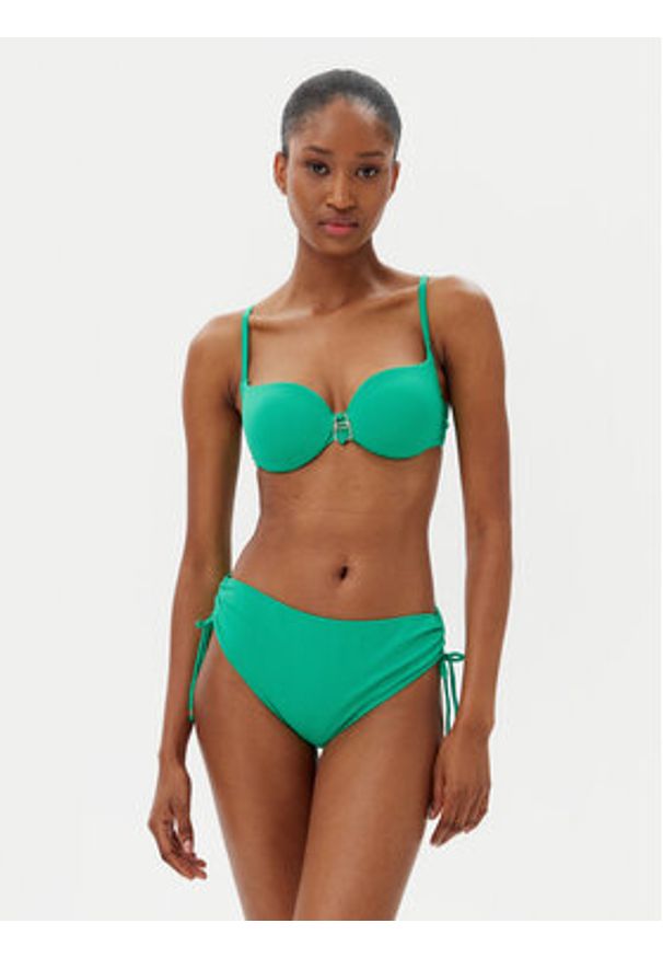 SELMARK - Selmark Góra od bikini BL417 Zielony. Kolor: zielony. Materiał: syntetyk