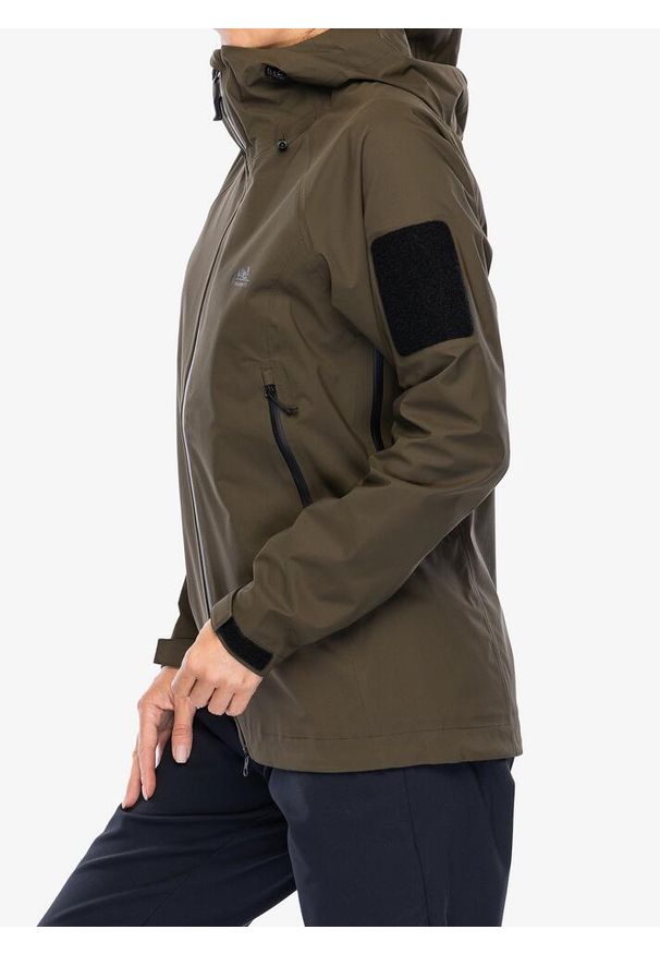Kurtka przeciwdeszczowa damska Helikon-Tex Squall Hardshell. Kolor: zielony. Materiał: hardshell. Sport: turystyka piesza
