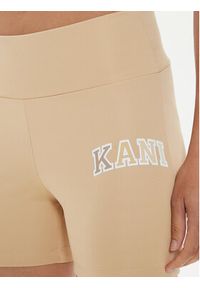 Karl Kani Szorty sportowe Small Serif 6113099 Beżowy Slim Fit. Kolor: beżowy. Materiał: syntetyk #5