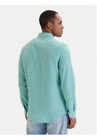 Tommy Jeans Koszula DM0DM22761 Turkusowy Regular Fit. Kolor: turkusowy. Materiał: bawełna #3