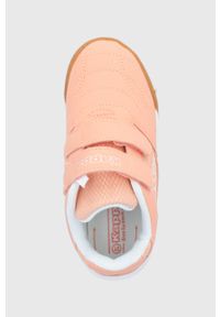 Kappa buty dziecięce Kickoff. Nosek buta: okrągły. Zapięcie: rzepy. Kolor: pomarańczowy. Materiał: guma. Wzór: nadruk #4