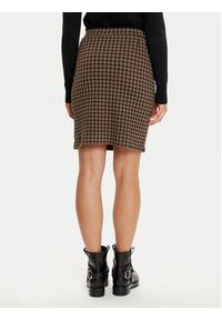 Fransa Spódnica ołówkowa Noreen 20614444 Brązowy Slim Fit. Kolor: brązowy. Materiał: syntetyk, wiskoza #5