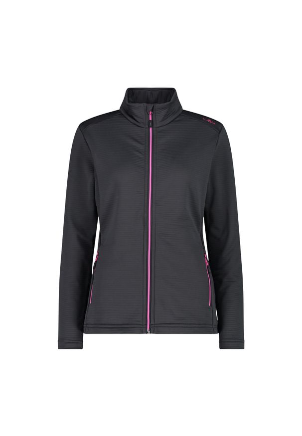Bluza damska turystyczna CMP 31E1846. Kolor: szary. Materiał: polar. Sport: turystyka piesza