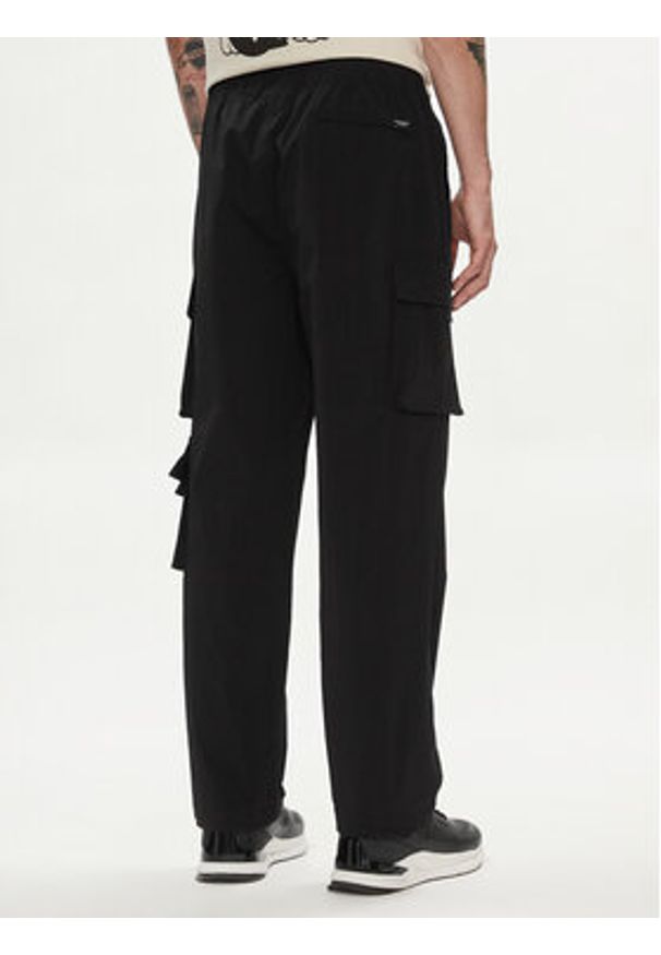 Jack & Jones Spodnie materiałowe Karl 12253626 Czarny Loose Fit. Kolor: czarny. Materiał: syntetyk