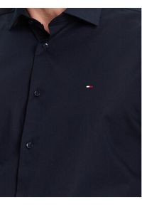 TOMMY HILFIGER - Tommy Hilfiger Koszula MW0MW38347 Granatowy Slim Fit. Kolor: niebieski. Materiał: bawełna